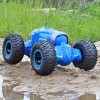 Voiture RC 4WD Stunt Car Toys 2.4G Twist Car Double Face Flip Déformation Voiture descalade RC Racing Car Crawler Car 45° Es