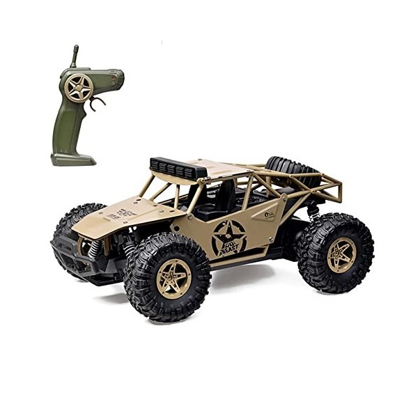 GLOYER 1:16 2.4G Alliage télécommande Voiture USB Chargement Camion Buggy Escalade Jouet RC Drift Racing 12 KM/H RC Voiture 4