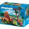 Playmobil - 5235 - Jeu de Construction - Dimétrodon avec Végétation