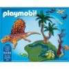 Playmobil - 5235 - Jeu de Construction - Dimétrodon avec Végétation