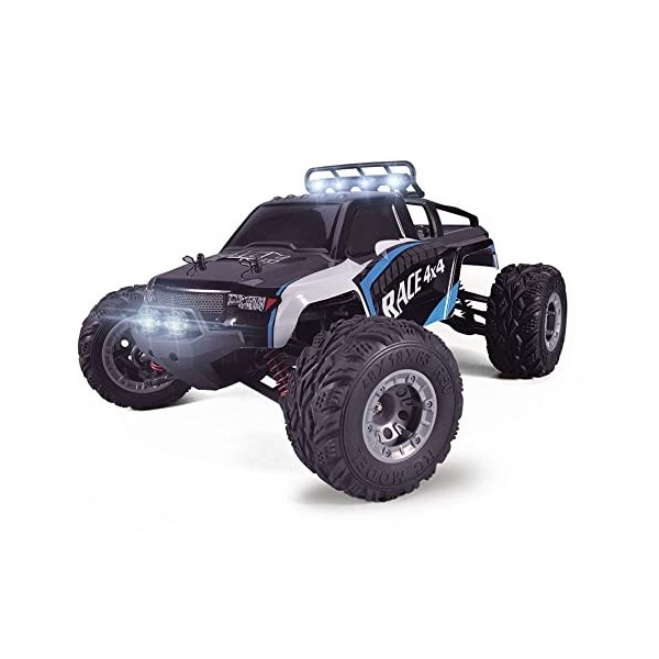 DFERGX Jouet De Voiture Télécommandé pour Garçons Filles, Voiture De Course RC Drift 2.4 GHz, Camion À Chenilles Rapide À Lé