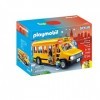 PLAYMOBIL 5680 BUS SCOLAIRE JAUNE école