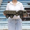 Moerc 1/12 RC Camion 2.4G 6WD RC Hors Route Crawler Camion Militaire Armée Voiture Enfants Cadeau Enfants Jouet pour Garçons 