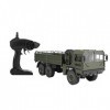 SPYMINNPOO Voitures Rc Camions Rc Camions Rc sur Chenilles Militaires, JJRC Q64 1:16 RC 6WD Simulation Transporter Jouet Voit