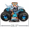 Monster Jam, Monster Truck Tout-Terrain radiocommandé Mega Megalodon Officiel, échelle 1:6, Jouets pour garçons et Filles à p