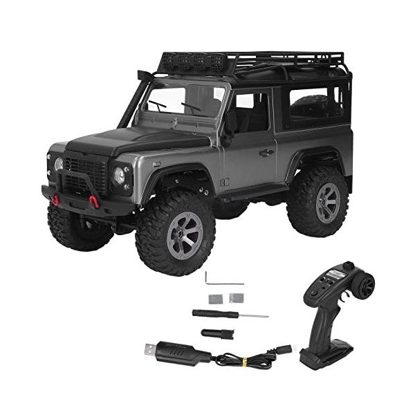 Astibym Voitures Rc pour Enfants, RC Rock Crawler Modèle de Voiture Hors Route étanche RC Camions Véhicule 4WD 1/12 Hors Rout