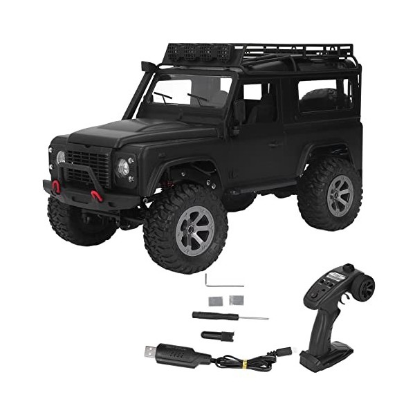 Astibym Voitures Rc pour Enfants, RC Rock Crawler Modèle de Voiture Hors Route étanche RC Camions Véhicule 4WD 1/12 Hors Rout