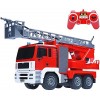 TEKZEN Camion de Pompiers à Distance RC Camion de Pompier 2.4g avec Une échelle télescopique véhicule de génie garçons garçon