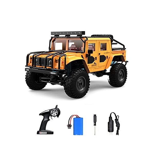 1:12 Grandes Voitures Télécommandées, Camions RC pour Adultes, Voitures RC pour Garçons De 8 À 12 Ans, 4WD Hobby Tout Terrain