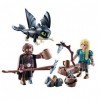 Playmobil - Harold et Astrid avec Un bébé Dragon - 70040