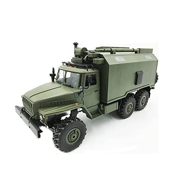 KGUANG 1:16 Échelle Soviétique Ural RC Camion À Six Roues LED Grand Six Roues Motrices Bigfoot Escalade 2.4G Télécommande Bug