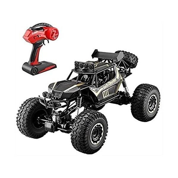 BUGUSX Grande Voiture RC Tout-Terrain 4 Roues motrices 2.4G sans Fil électrique télécommandée Voiture Course RC Monster Truck