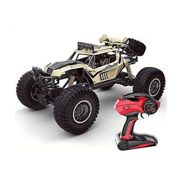 BUGUSX Grande voiture RC de 19,68 pouces, camion monstre de montagne 1/8 4 roues motrices, voiture télécommandée 2.4G tout te