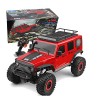 Rc Rock Crawler Buggy 1:10 Monster tout-terrain radiocommandé Cars Camion 2,4 GHz Camion militaire tout-terrain Contrôle de s