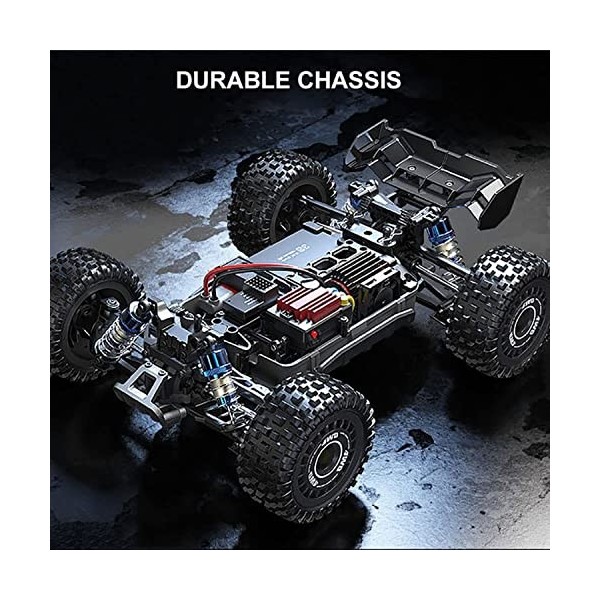 EERSTA Voitures RC rapides sans balais 1:16 pour adultes, camion tout-terrain haute vitesse 4WD, camion RC tout-terrain 65 km