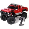 Camion électrique 2,4 GHz avec batterie rechargeable 1/8 échelle voiture RC surdimensionnée 4 roues motrices haute vitesse ho