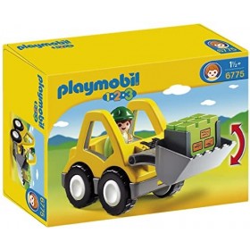 Playmobil 1,2,3 - Chargeur et Ouvrier - 6775 Norme Autre