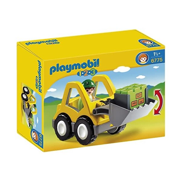 Playmobil 1,2,3 - Chargeur et Ouvrier - 6775 Norme Autre