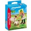 Playmobil - 9356 - Fermière avec Moutons