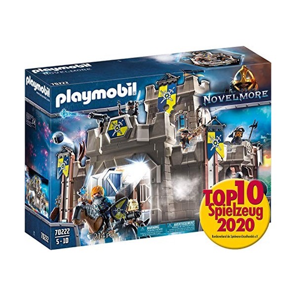 PLAYMOBIL 70222 Citadelle des Chevaliers Novelmore - chevaliers aventure