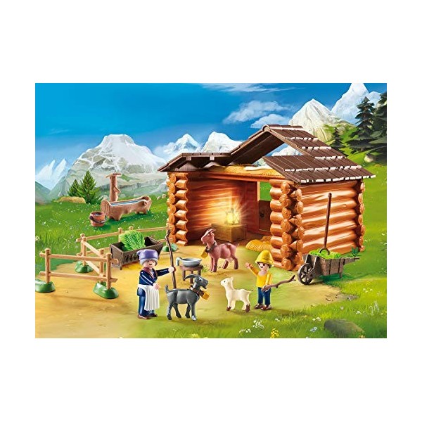 Playmobil Peter avec étable de chèvres