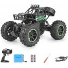 Voiture RC Tout-Terrain Rock véhicule grimpeur Camion 2.4Ghz 4WD Haute Vitesse ​​1:18 radiocommande Voiture de Course Voiture