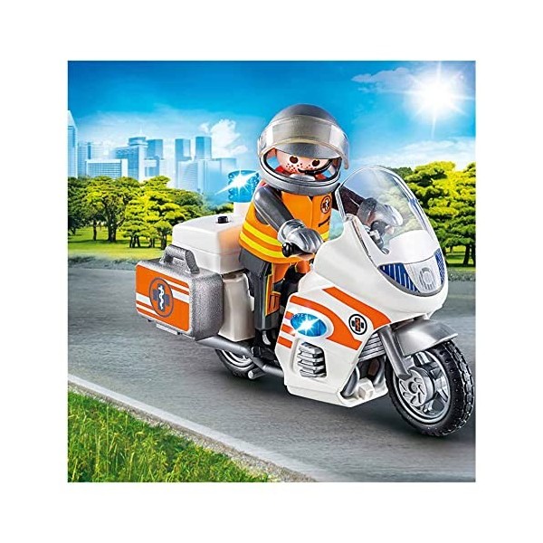 Playmobil Urgentiste et Moto