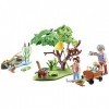 Playmobil Pandas Roux avec Enfants Multicolor 70344