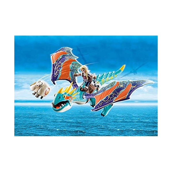 Playmobil 70728 Dragon Racing: Astrid et Tempête - DreamWorks Dragons ©- DreamWorks Dragons ©- Dragons Astrid