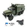 MADBLR7 Camion RC 1:16 Simulation Pleine Grandeur 6 Roues motrices Modèle de Camion Militaire Tout-Terrain Télécommande Voitu