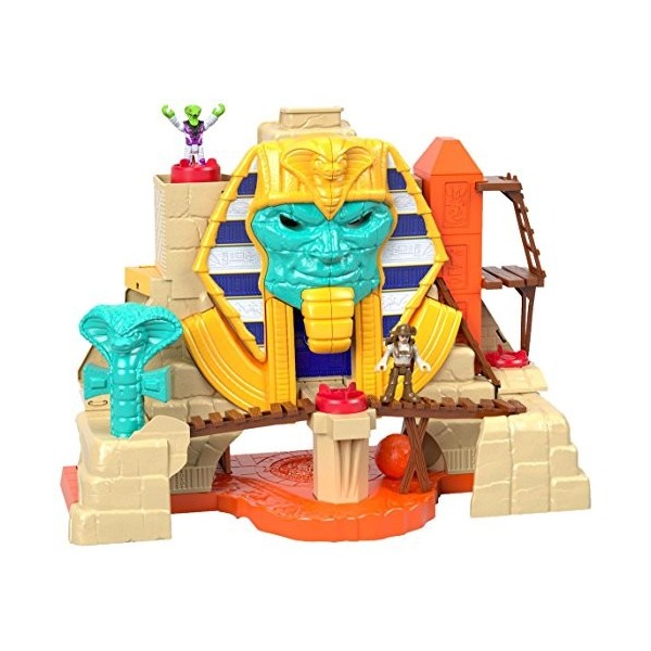 Fisher-Price DRM07 Imaginext Treasure Hunters Pyramide de Jeu