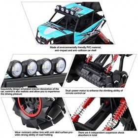 OSBELE Voiture Jouet pour Enfants Voiture radiocommandée Camion télécommandé sur chenilles 2,4 GHz télécommande sans Fil à la