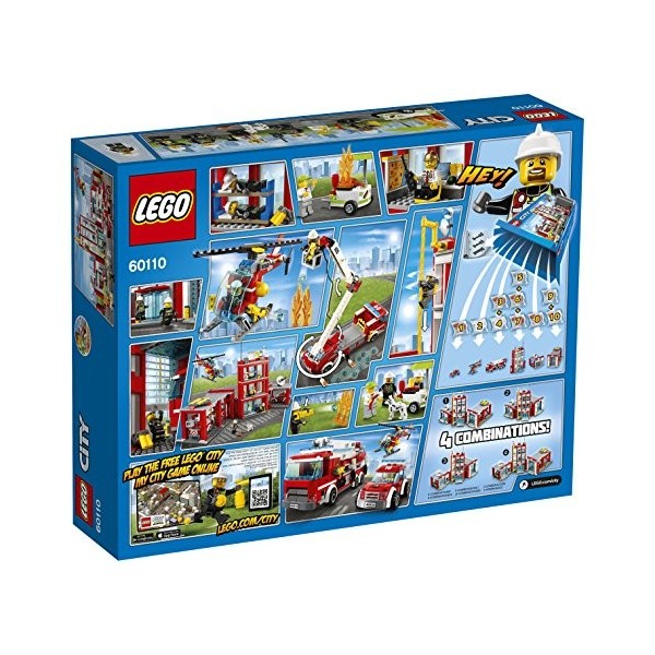 LEGO - 60110 - La Caserne des Pompiers