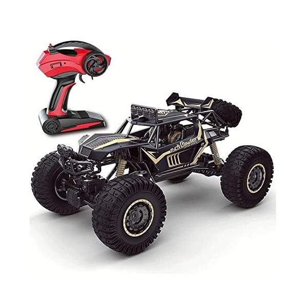 RC Cars 2.4GHz 4WD Dual Motors Rechargeable Télécommande Camion Hors Route Camion RC Rock Crawler Voiture RC Chargeant Escala