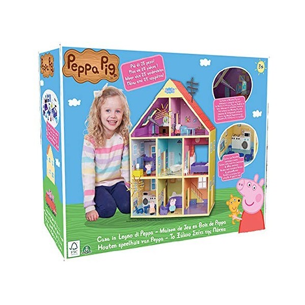 Giochi Preziosi- Peppa Pig Playset Personnages, PPC80000