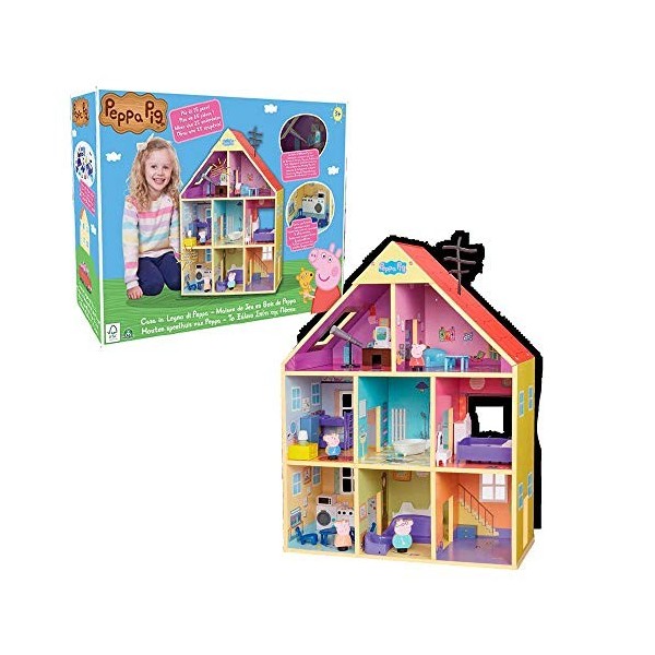 Giochi Preziosi- Peppa Pig Playset Personnages, PPC80000