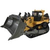 WANIYA1 1: 16 Rc Bulldozer Construction Camion Toy Télécommande Coffre de Voiture Tracteur Tracteur Métal Powered Jumbo Grand