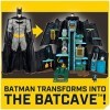 dc comics Jeu de Batman géant se transformant - avec Figurine Exclusive de Batman de 10 cm et Accessoires - Batcave, Jouets p