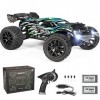 JAMTOYS Voitures télécommandées Hailstorm, 36 + kmh, haute vitesse, 4 roues motrices, échelle 1:18, télécommandées, camion mo