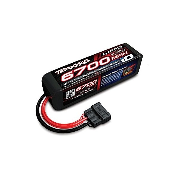 Traxxas LIPO 6700mAh 14,8V 4 Zellen 25C mit Traxxas iD Stecker