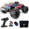 RC Monster RCM029 Voiture télécommandée 1:16 4X4 RTR Brushless RC Car pour Adulte, Max 68 KMH 2.4GHz All Terrain Offroad Jump