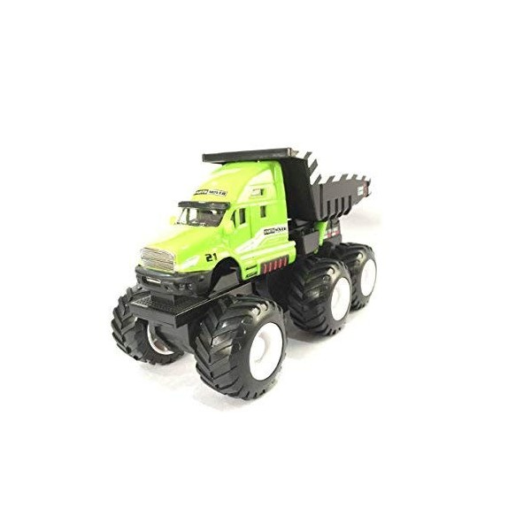 Maisto Builder Zone Carrière Monsters Camion benne Vert