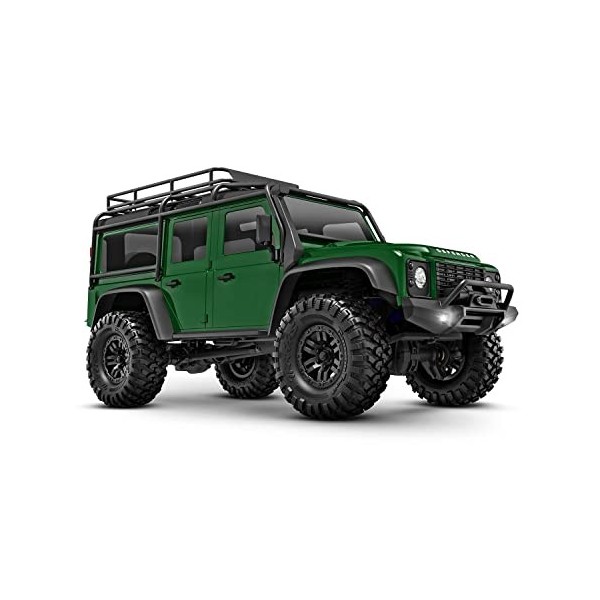 Traxxas TRX-4m LR Defender 4x4 Brushed 1:18 Auto RC électrique Crawler 4 Roues motrices 4WD prêt à fonctionner RTR 