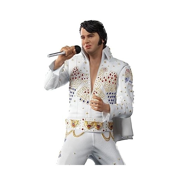 Iron Studios- Elvis Presley 1973 Figurines, ELVIS53221-10, Multicolore