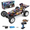 Wltoys XKS 124007 Voiture à Grande Vitesse 1/12 2,4 GHz 4WD 75 KM/H Camions de Course Châssis en Métal Alliage Moteur Sans Ba