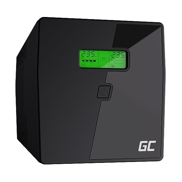 Green Cell® UPS Onduleur 1000VA 700W 230V Alimentation dénergie Non interruptible Line-Interactive AVR Onde sinusoïdale Pu