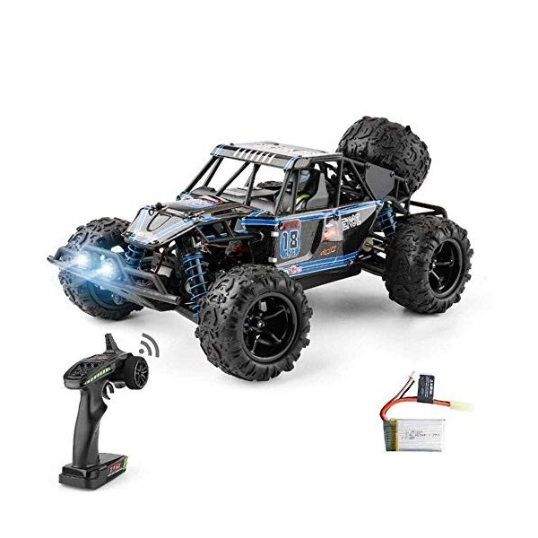 Voiture télécommandée 4WD Camions à Grande Vitesse Radiocommande Jouets de Voiture RC Voiture descalade Buggy Camions Tout-T