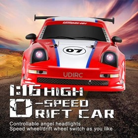 PRENDRE Voiture RC, échelle 1/16 4 Roues motrices Haute Performance Tout-Terrain, Camion électronique Anti-interférence radio