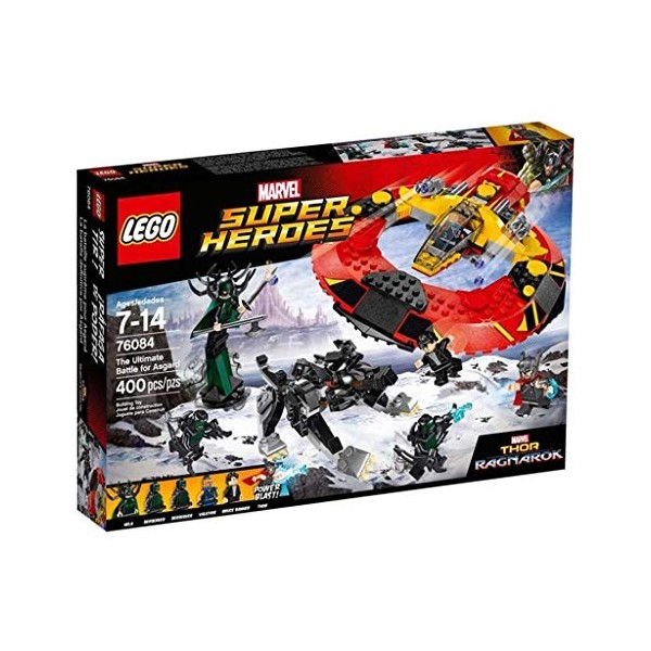 LEGO - 76084 - Jeu de Construction - la Bataille Suprême pour la Survie dAsgard