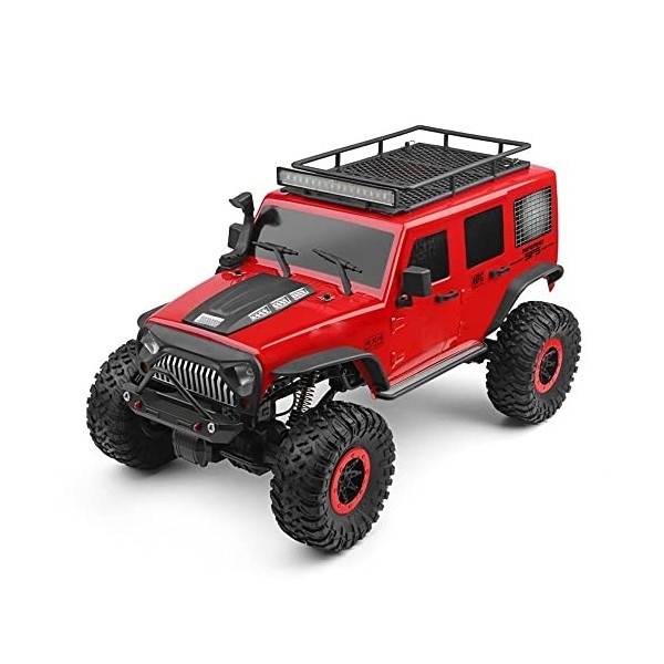 MADBLR7 1:10 Tout Terrain Monster Voitures Radiocommandées Camion Rc Rock Crawler Buggy 2.4GHZ Camion Militaire Hors Route Co